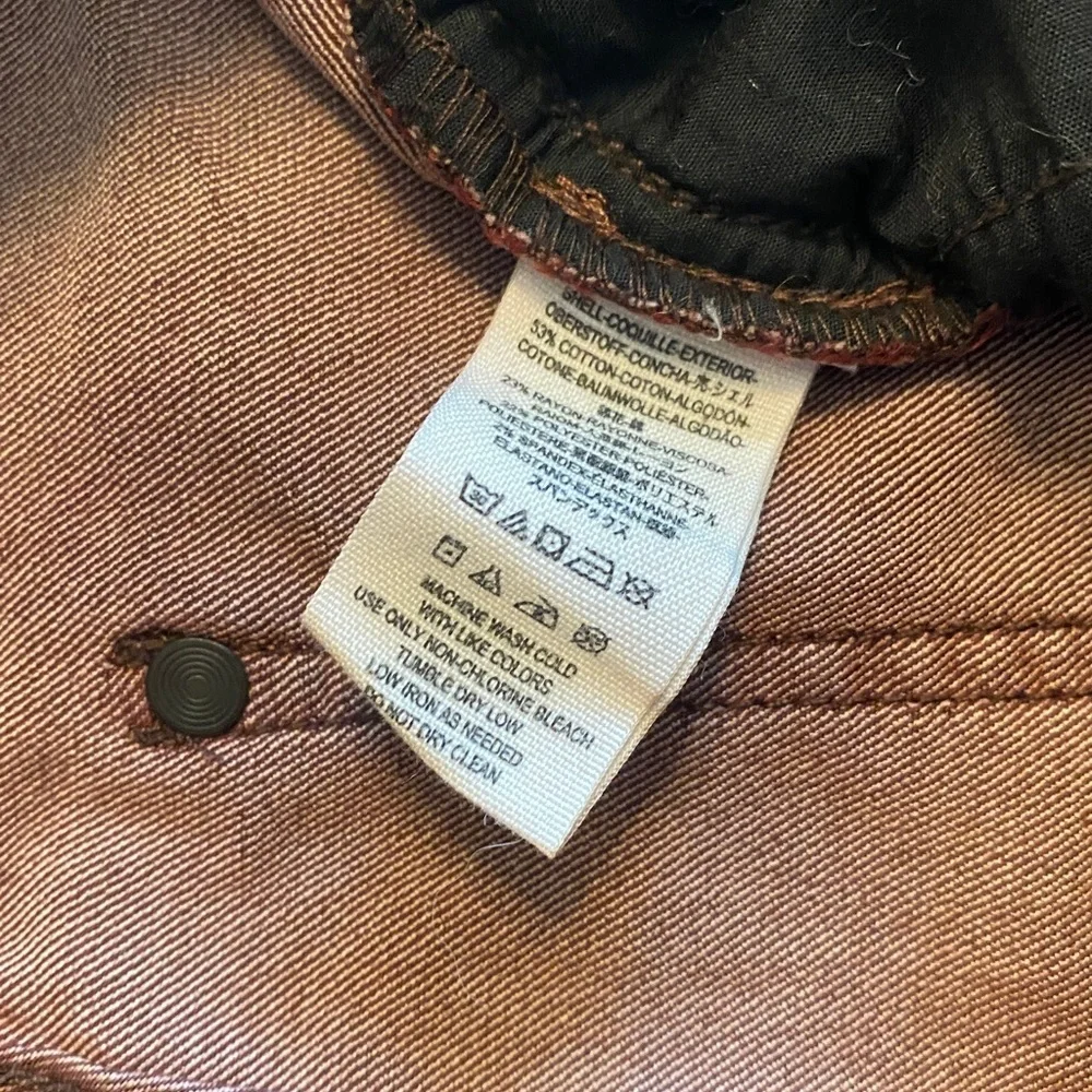 Free People Deep Burgundy Skinny Jeans - Picture 3 of 12